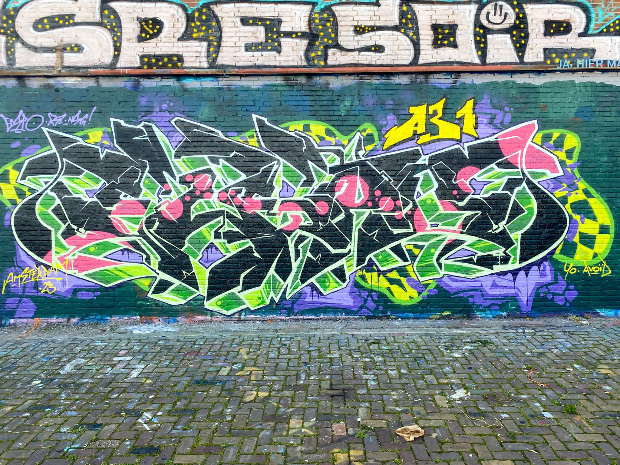 ndsm, straat, ecspo, graffiti
